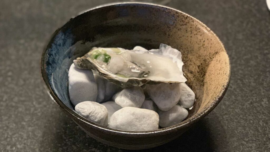 Ostrica-al-pisco-sour-Sine-Milano-Di-Pinto-Coqtail-Milano