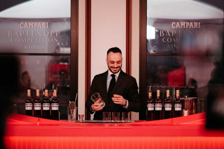 Marco-Masiero-Lubna-Campari-Bartender-Competition-Coqtail