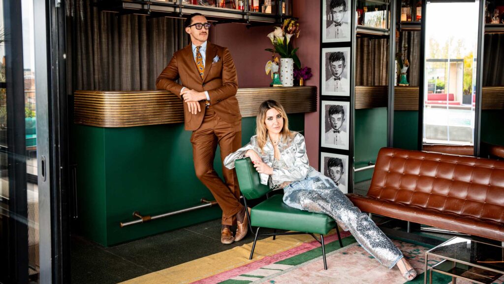 Abi-El-Attaoui-bar-manager-di-Ceresio-7-e-Nora-Bee-direttrice-artistica-della-location-Coqtail