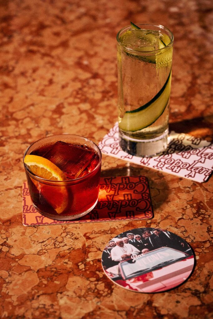Fig Leaf Negroni e Herbert Highball