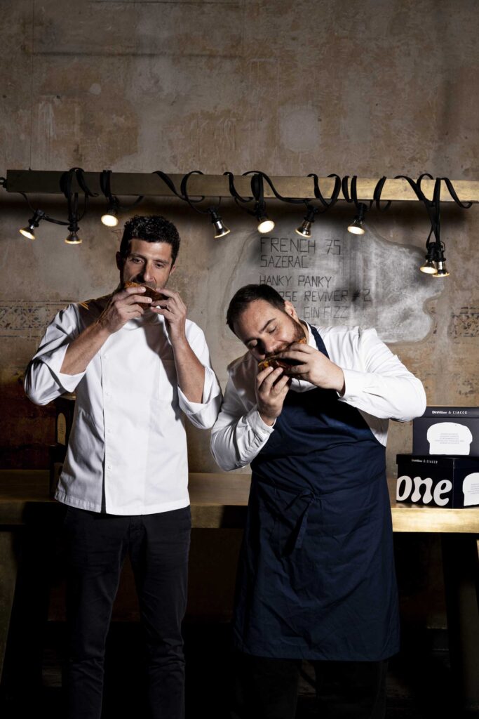 Stefano Guizzetti di CiaccoLab e Lorenzo Sirabella di DryMilano