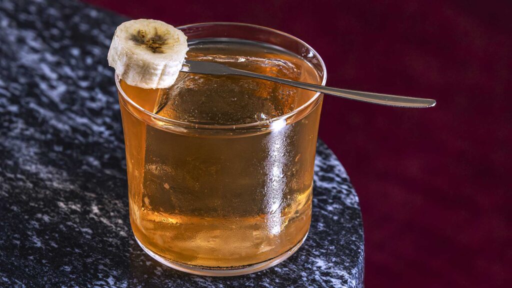 Ahorita Cantina cocktail Banana OF4