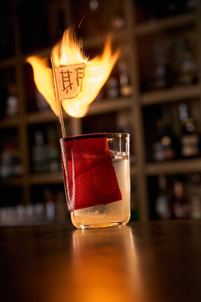 Cocktail Vanishing Light  di Netsu Bar 