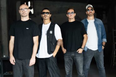 I soci di Nucleo: Davide Diaferia, Livio Morena, Andrea Fofi e Daniele Gentili