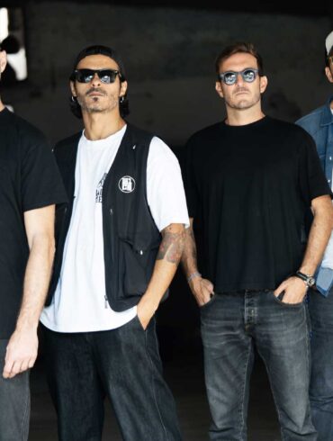 I soci di Nucleo: Davide Diaferia, Livio Morena, Andrea Fofi e Daniele Gentili