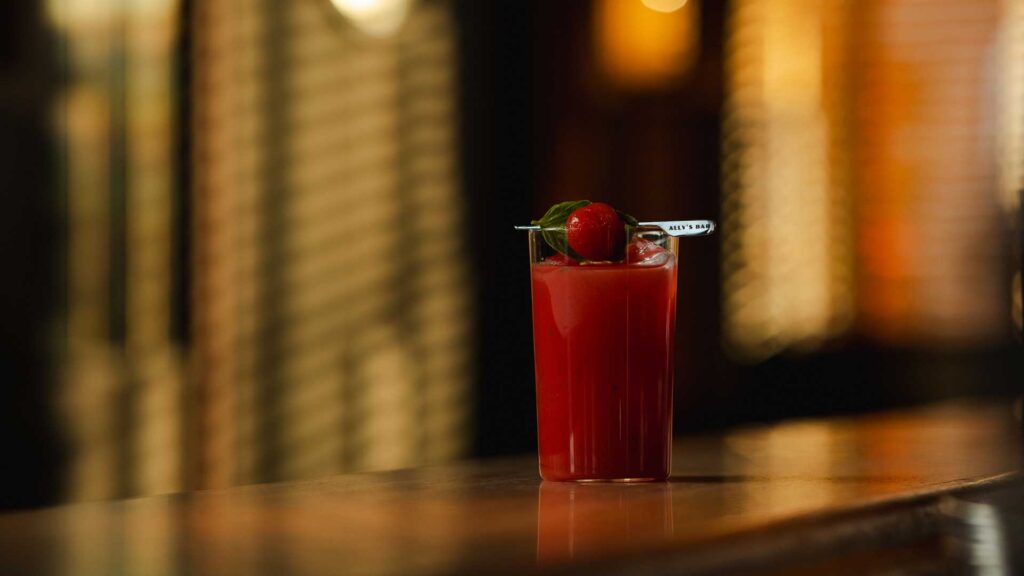 Pomodoro Mezcal, uno dei drink di Langosteria Ally’s Bar