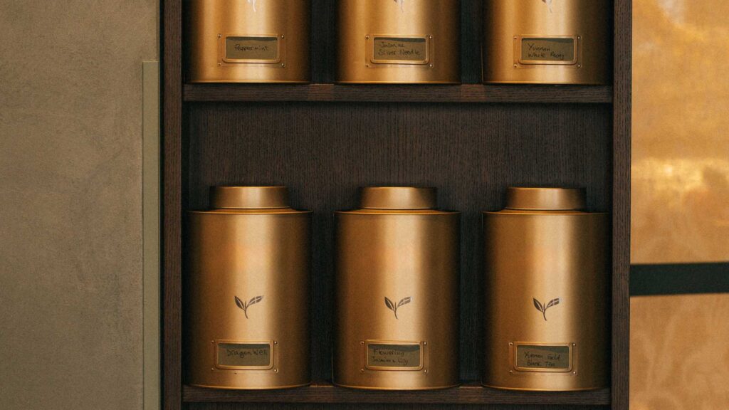 La elezione di tè di Local