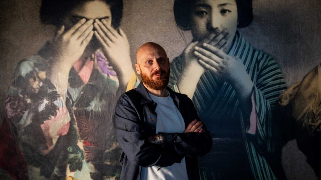 Franco Tucci Ponti all’interno di Etta