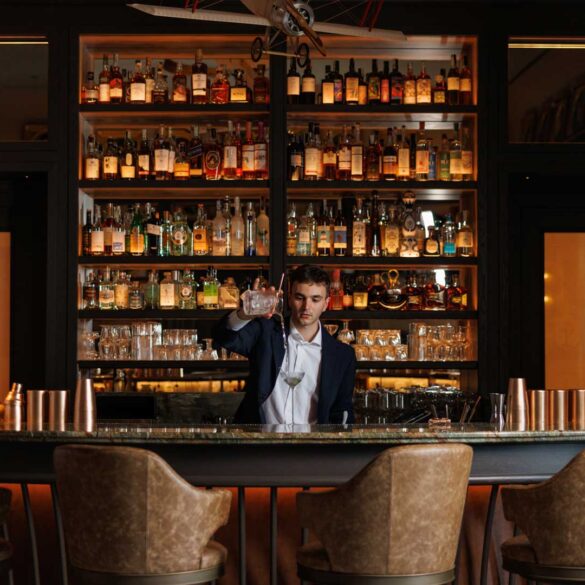 Il bancone di Bar Bertelli di Collegio alla Querce