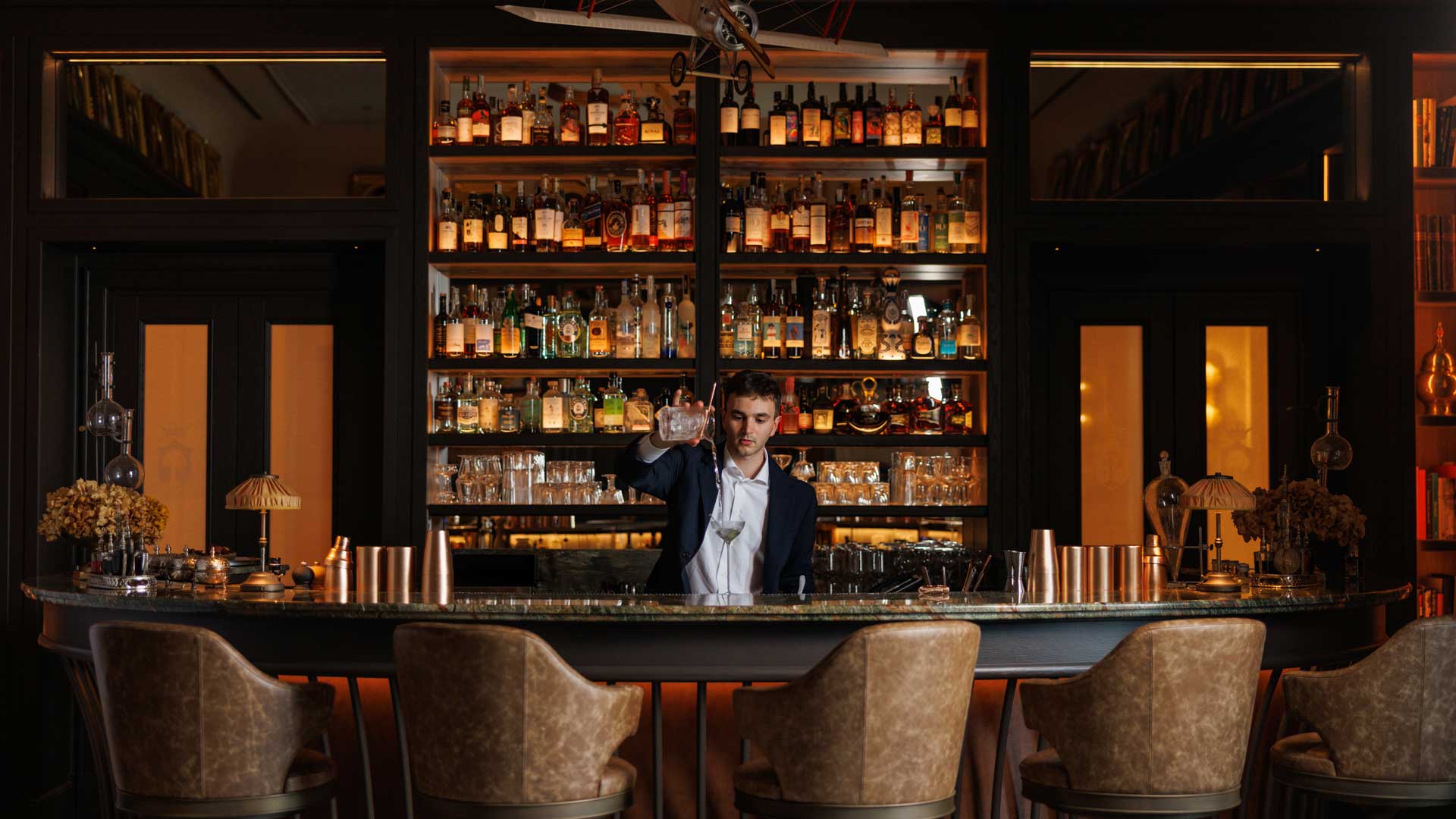 Il bancone di Bar Bertelli di Collegio alla Querce