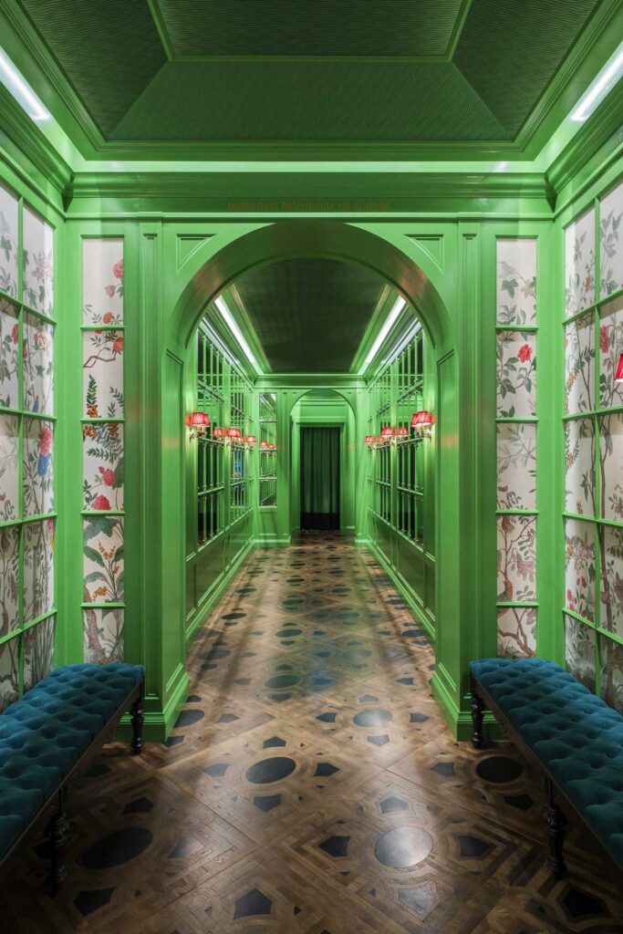 L'ingresso di Gucci Osteria da Massimo Bottura, Tokyo