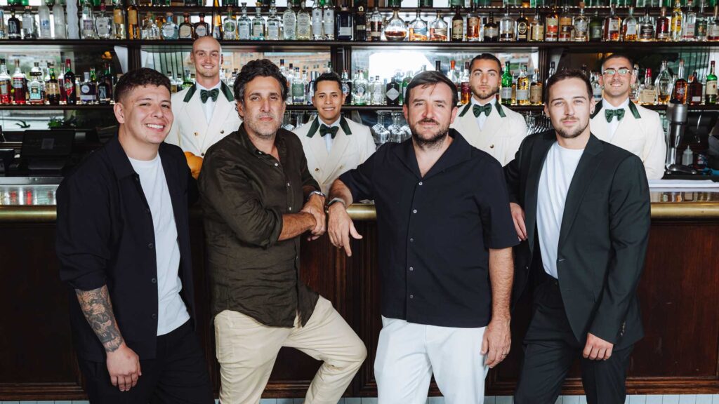 Team del nuovo locale australiano