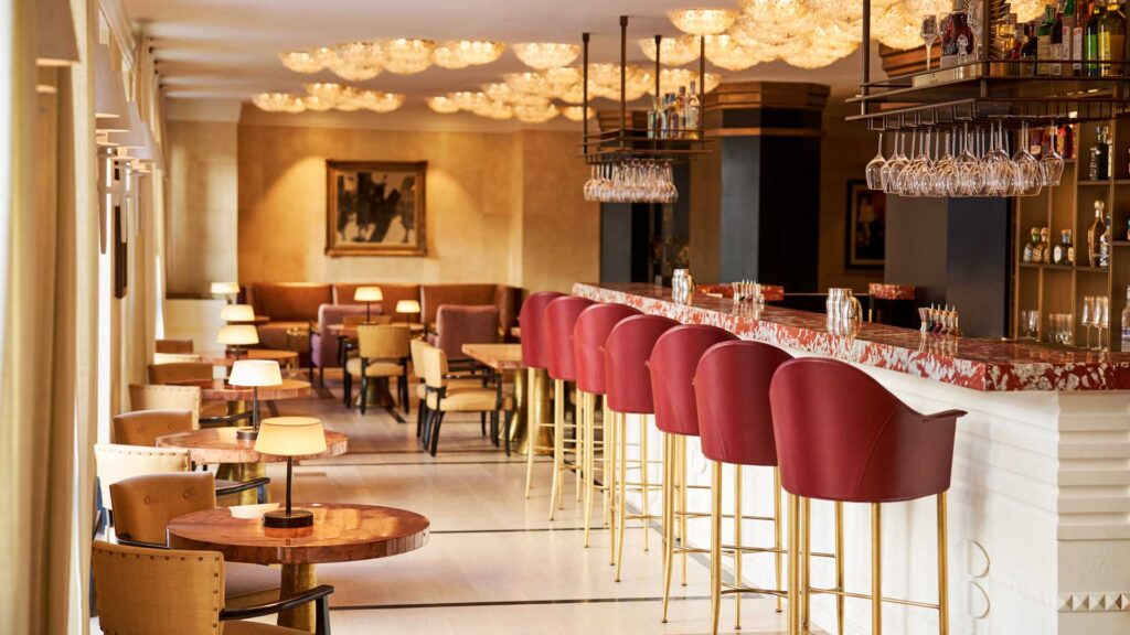 Interni The Carlton Bar Milano Rocco Forte