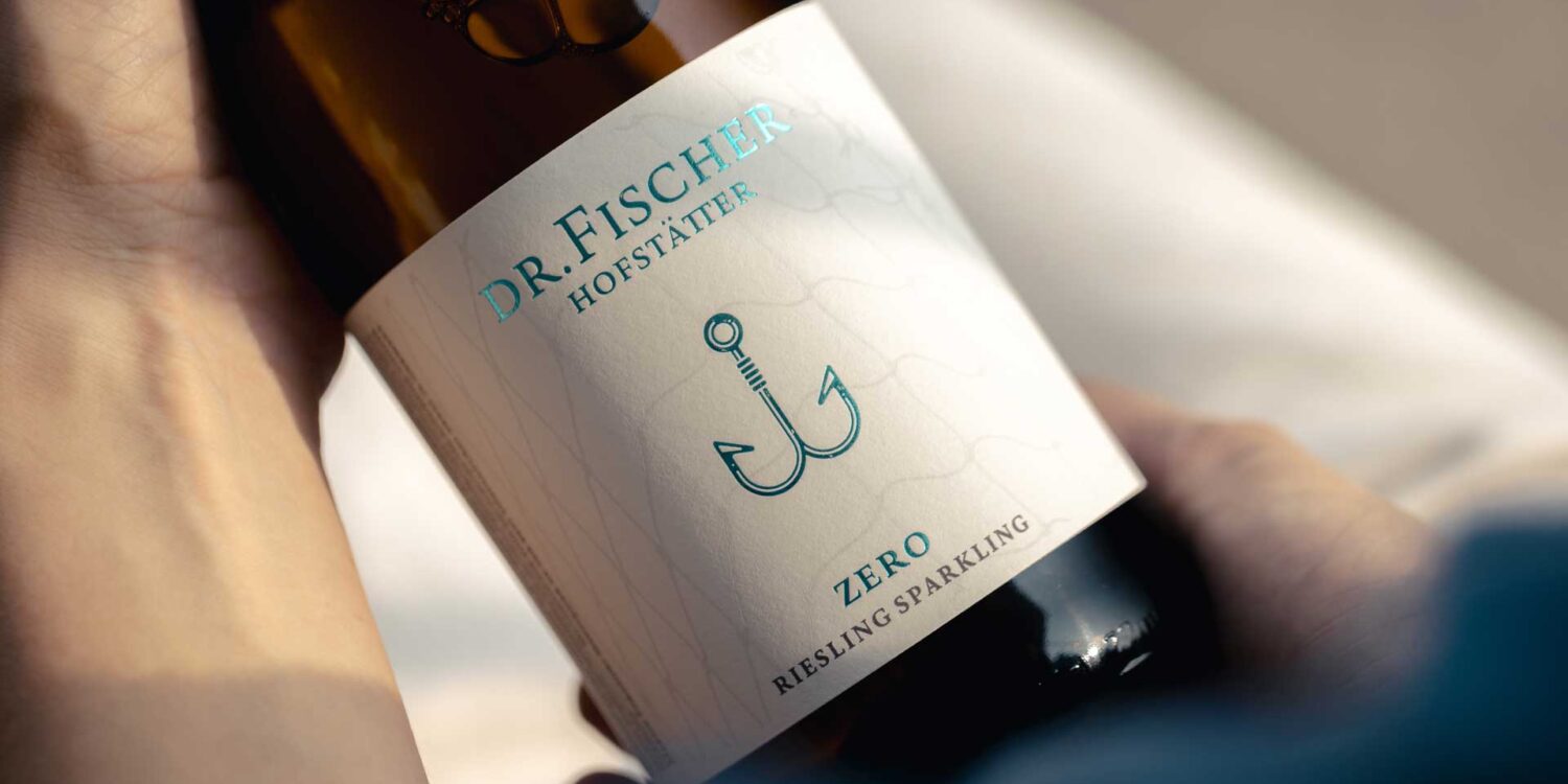 Bottiglia di Dr. Fischer, bollicine senza alcol