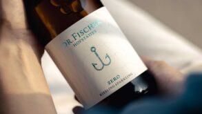 Bottiglia di Dr. Fischer, bollicine senza alcol