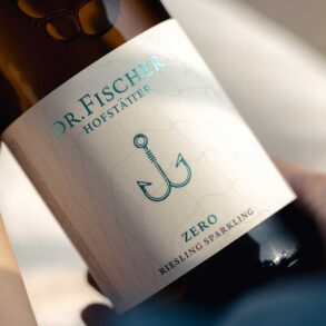 Bottiglia di Dr. Fischer, bollicine senza alcol