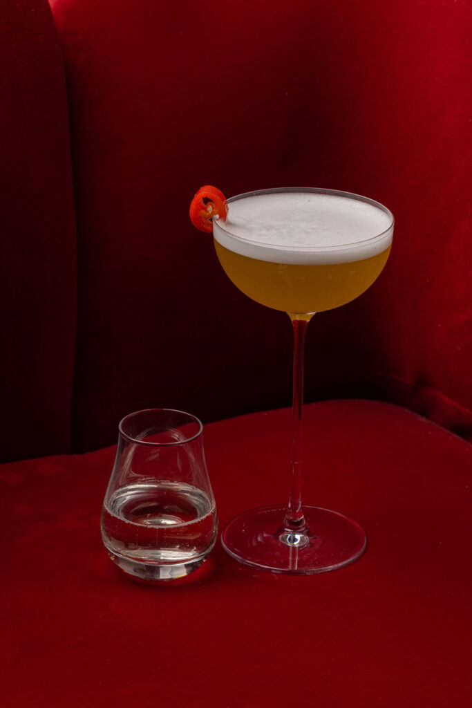 Spicy Story cocktail, la ricetta di Diego Giacalone