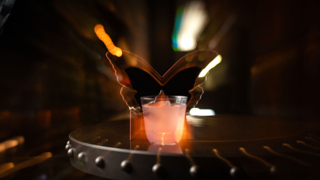 Il cocktail Cosmic Glow Amelia Lounge, Alain Achkar