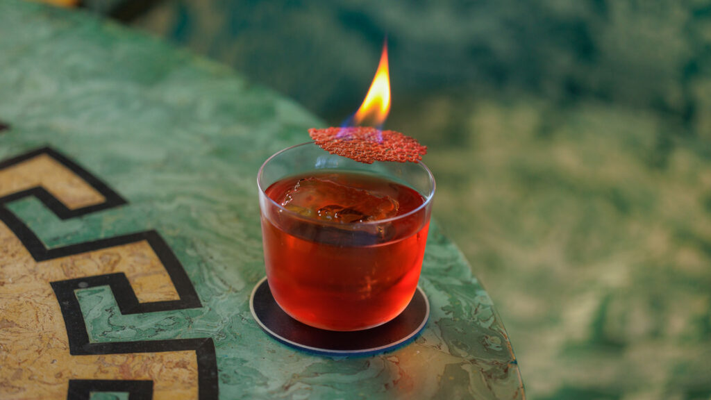 Crêpe Suzette cocktail The Tasting Globe