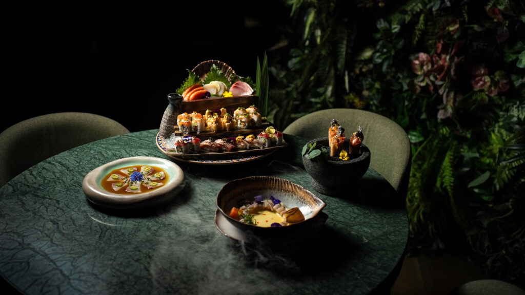 l menu di Amelia curato dallo chef Georges Ikhtiar