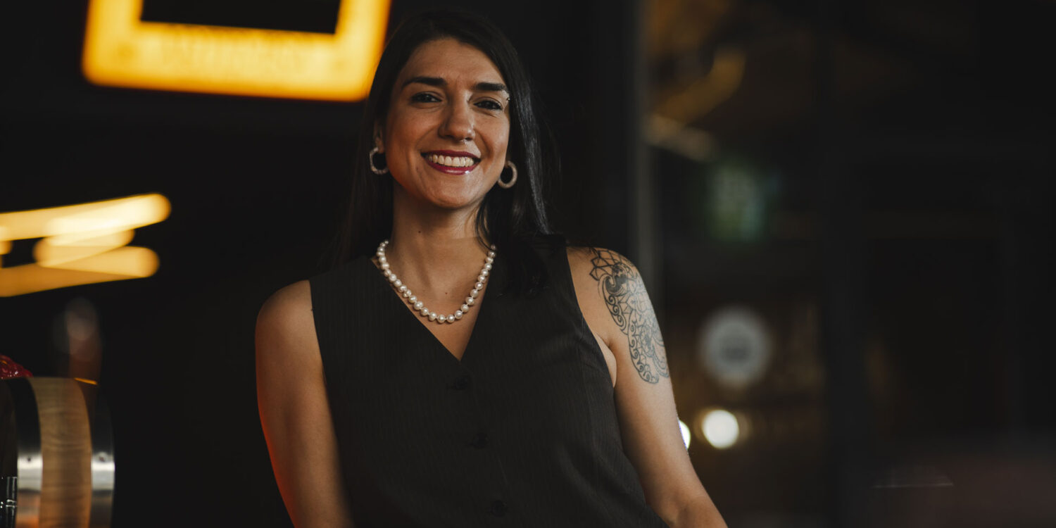 Nadin Elias, co-founder di Artemisa, Coffee & Cocktail Bar di Santiago del Cile