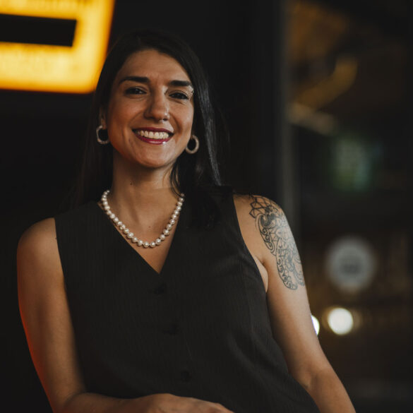 Nadin Elias, co-founder di Artemisa, Coffee & Cocktail Bar di Santiago del Cile