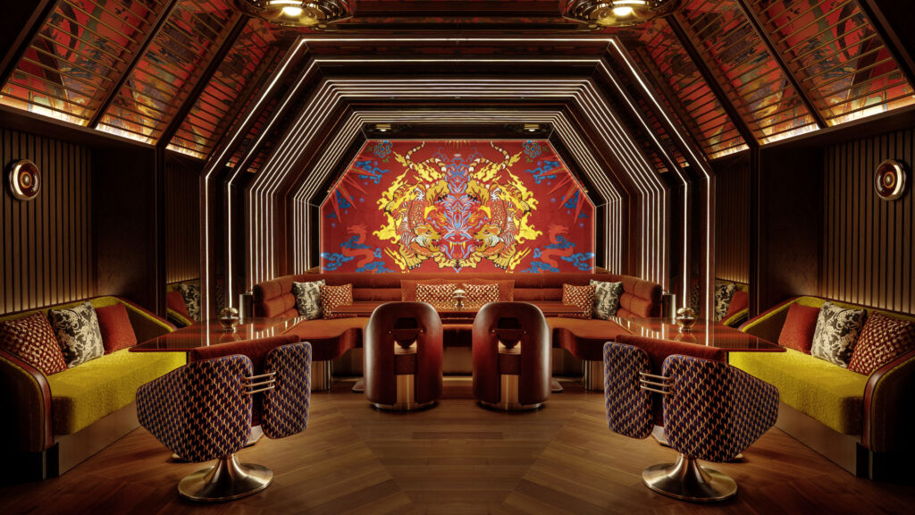 La sala privata di Saikindō