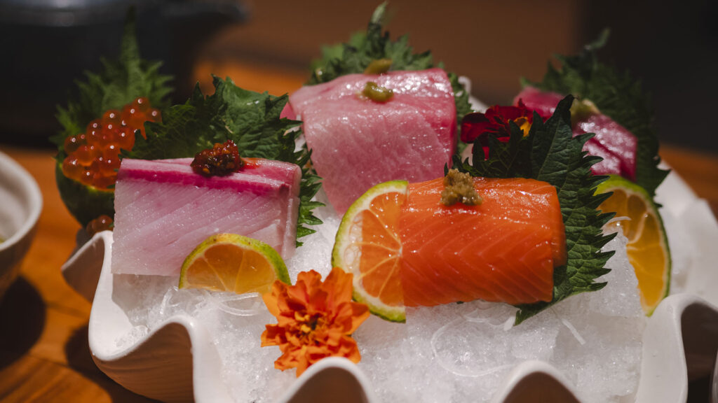 Selezione di sashimi di Umi
