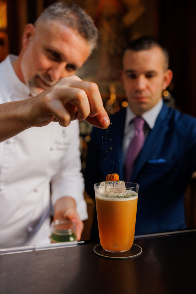 The Tasting Globe drink list Atrium Bar 