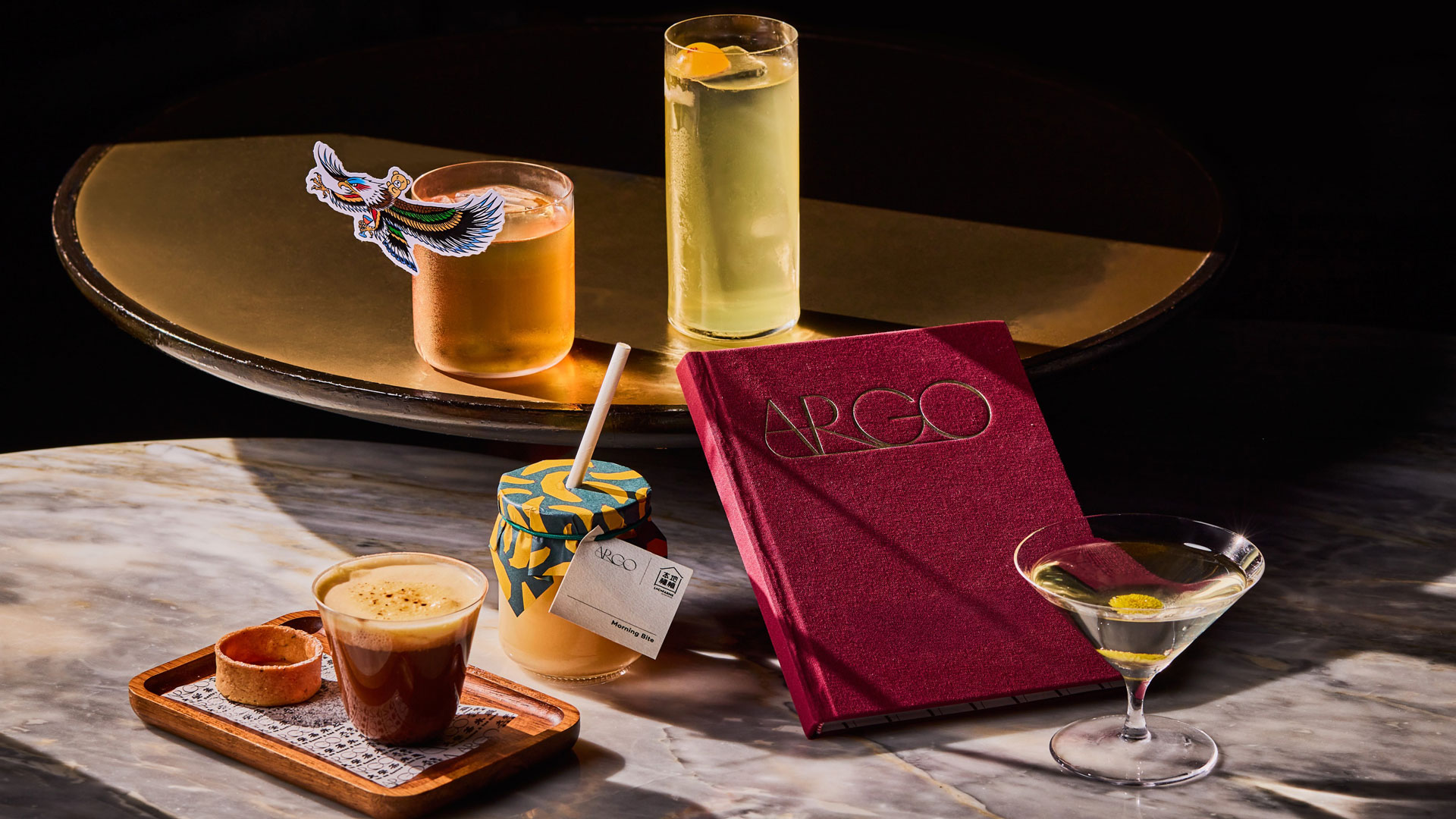 Exploration nuova drink list di Argo