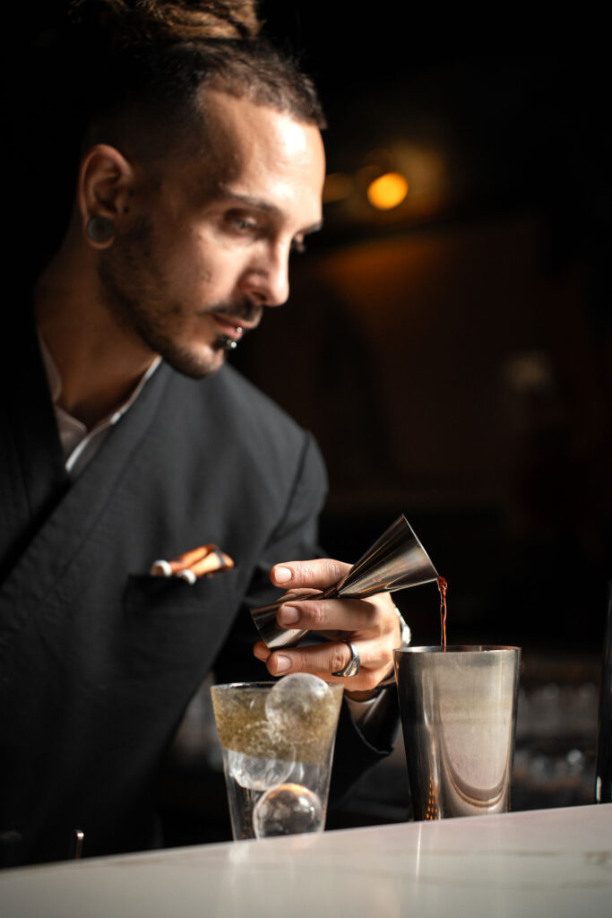 Francesco D’Arienzo bar manager del Blind Tiger, Dubai