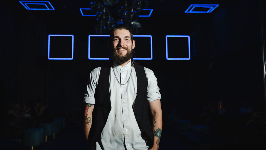 Maximiliano Leal, head bartender di Club Siete