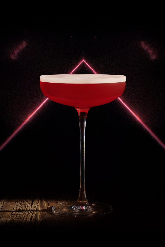 Uno dei cocktail del Frequency Menu