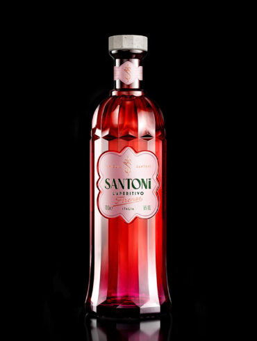 La nuova bottiglia di Santoni L'Aperitivo