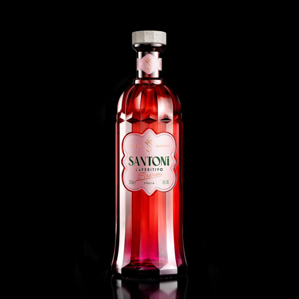 La nuova bottiglia di Santoni L'Aperitivo