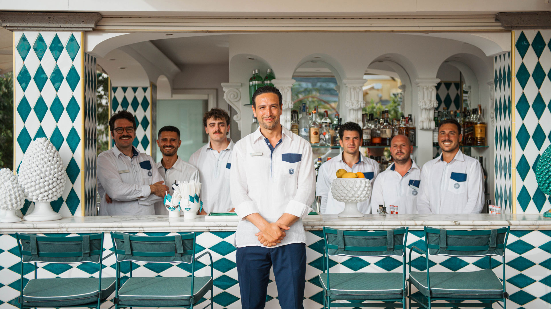 Staff e barmanager Luigi Ruggiero