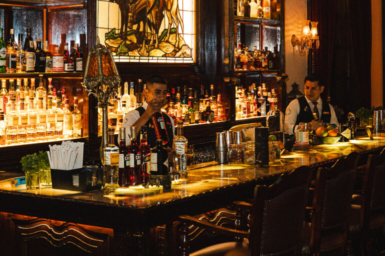 Il Bar de Lima mantiene l’atmosfera di una casona storica