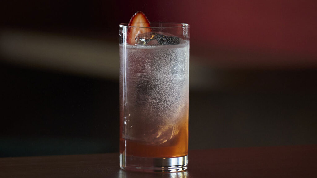 Cheong Strawberry & Tonic stagionale, BOP cocktail