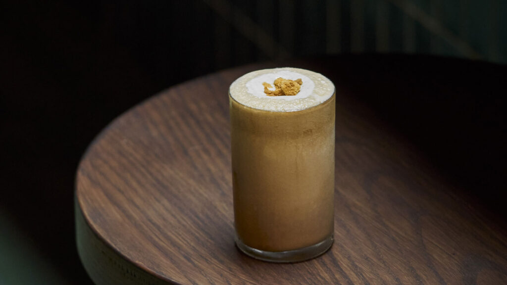 Dalgona Iced Coffeee, drink di BOP