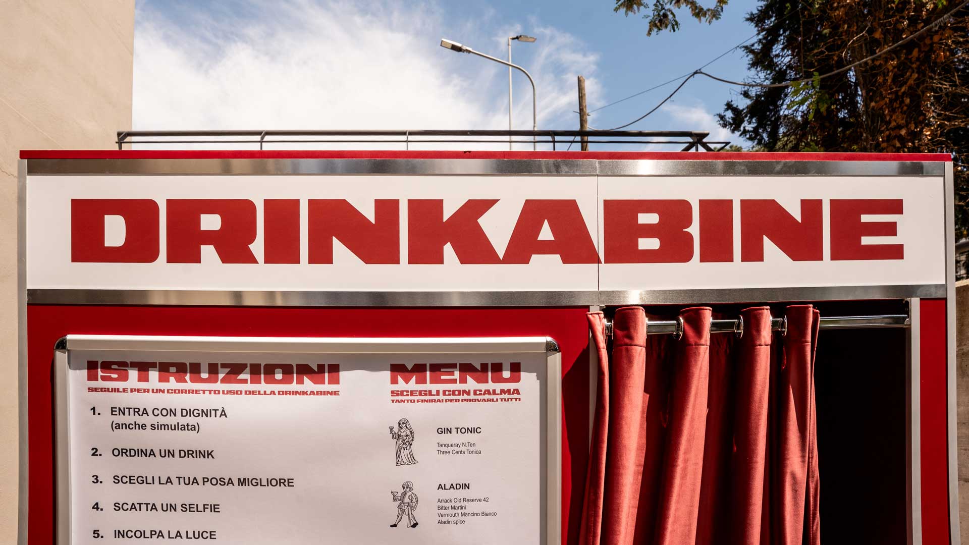 Drinkabine cocktail catering