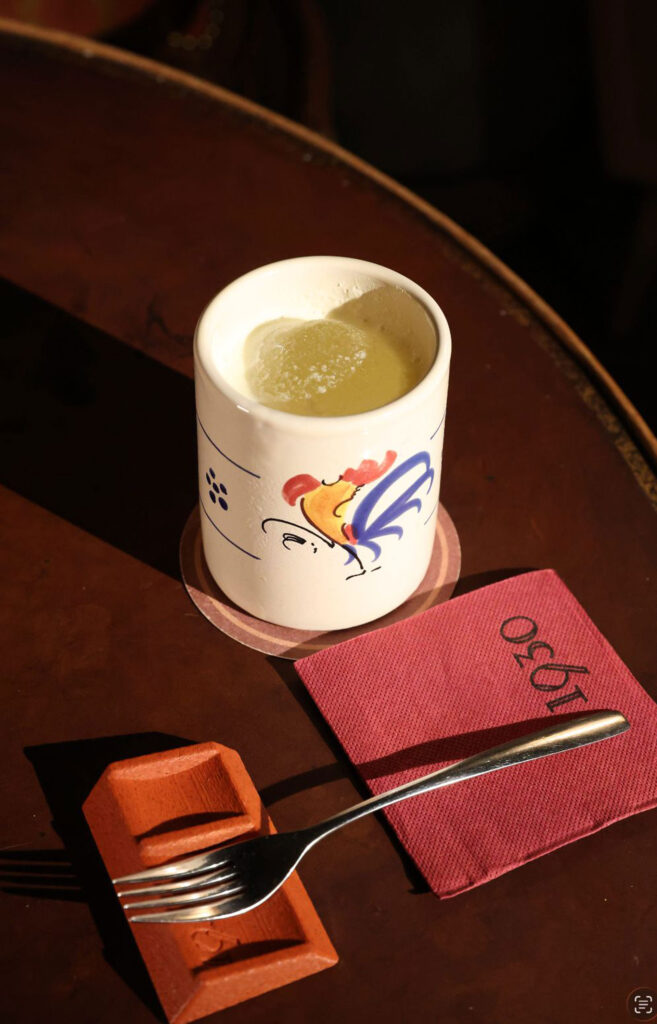 Fettuccine Alfredo da bere, drink 1930