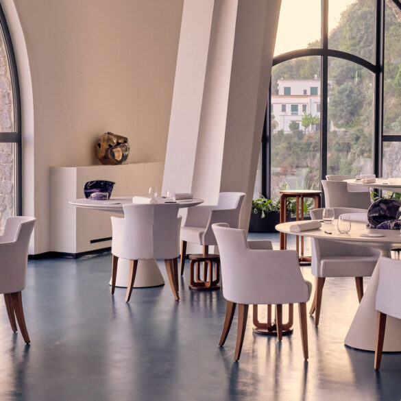 La sala di Volta del Fuenti, a Vietri sul Mare