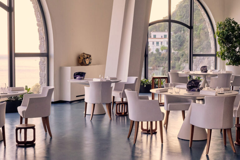 La sala di Volta del Fuenti, a Vietri sul Mare