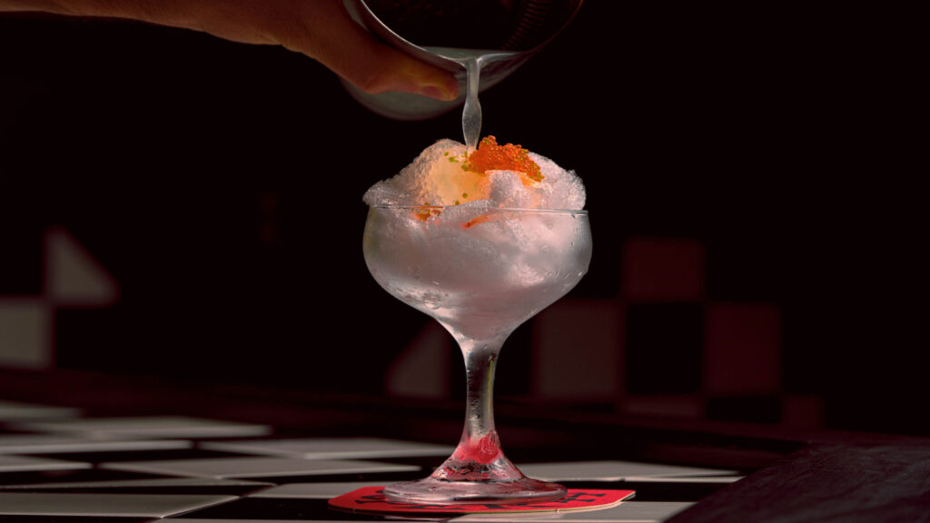 SharkFin cocktail di Super 44