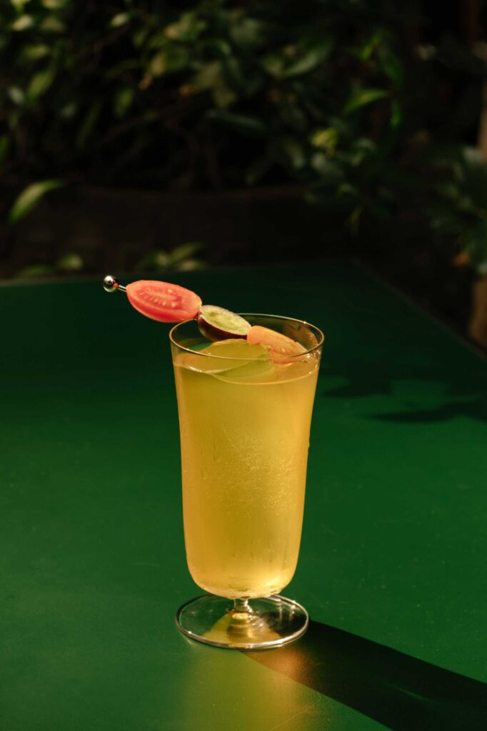 Sunset in Sicily cocktail Mandarin Oriental Milan