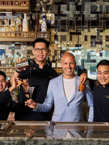 Alexandre Philippe Renoue e il team di Bar Trigona