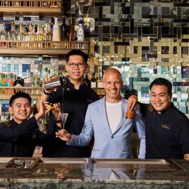 Alexandre Philippe Renoue e il team di Bar Trigona