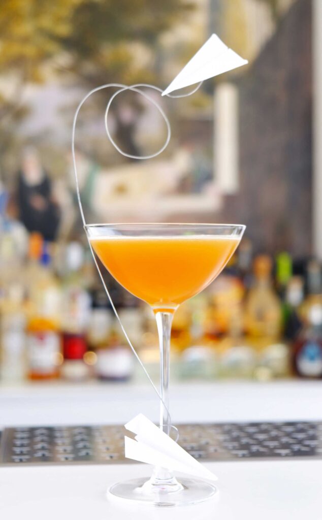 Il Paper Plane del Dry Martini di Sorrento