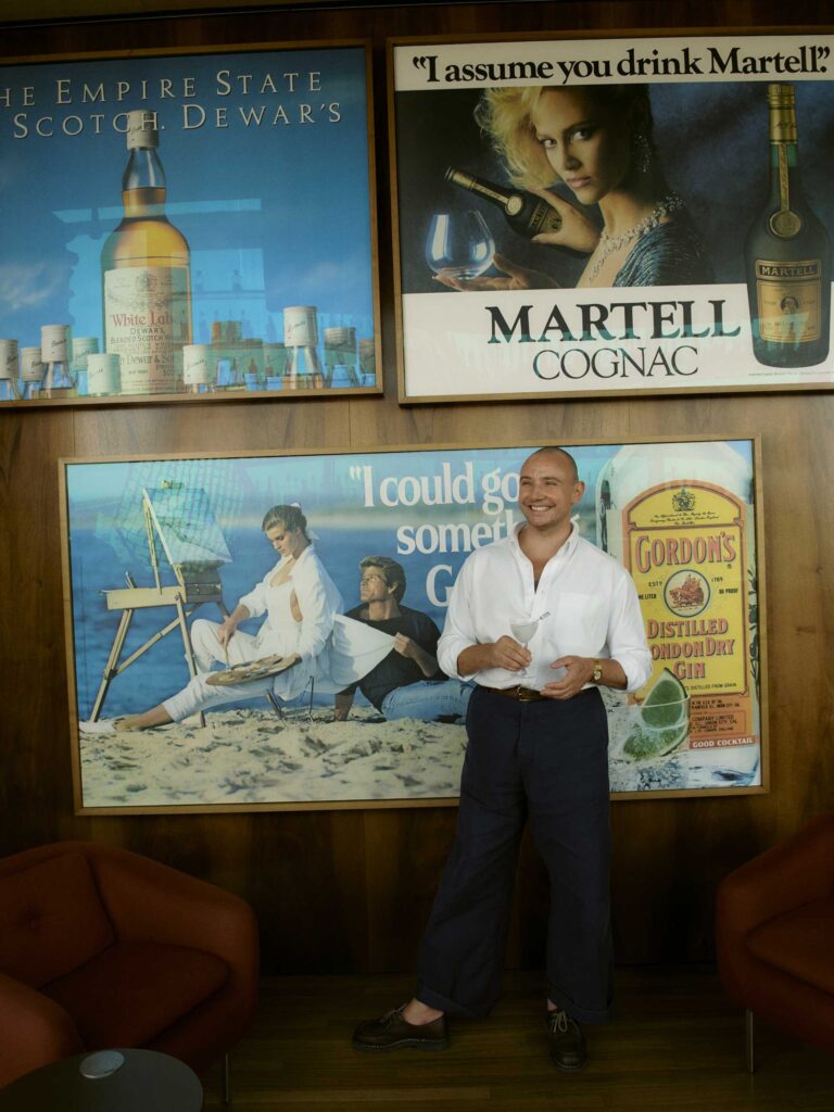 Remy Savage, lead mixologist del Ristorante Torre di Fondazione Prada a Milano