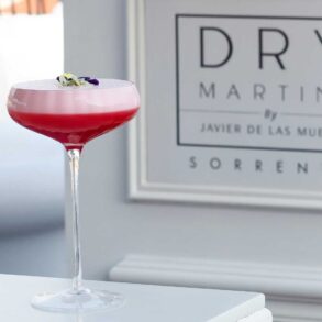 Il cocktail Summer Flower del Dry Martini di Sorrento